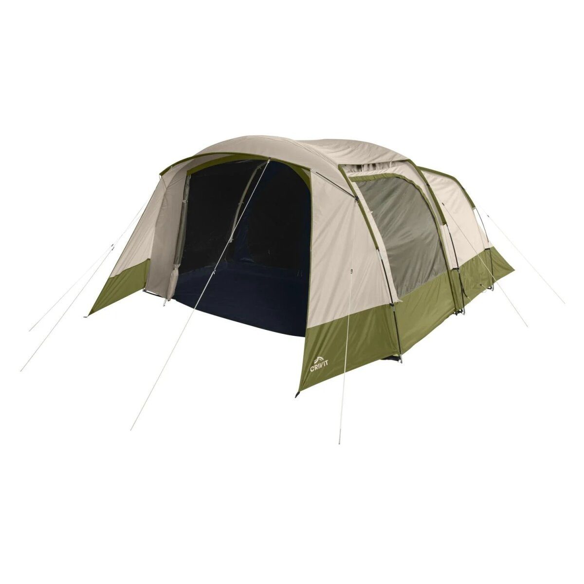 CRIVIT 5-persoons tent “APOLLO Campingtent 5” met verduisterde slaapcabines