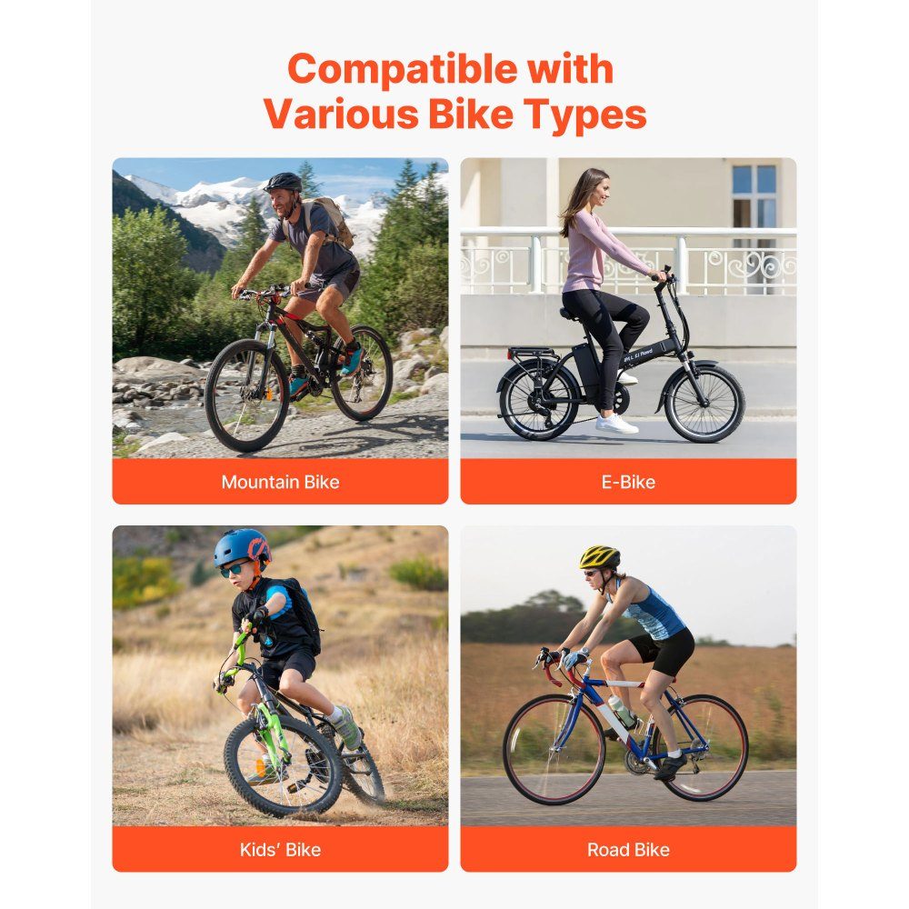 Porte-vélos pour 5 vélos, support de vélo avec 5 crochets robustes, acier au carbone, capacité de charge de 300 lb, support de sol vertical pour garage, salon, hangar intérieur