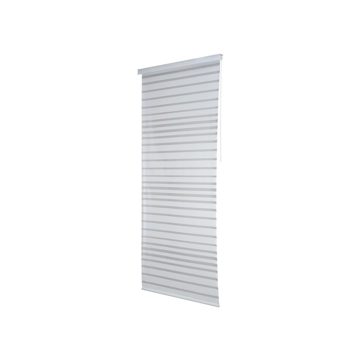 LIVARNO Home Duschrollo, 100 x 250 cm, mit praktischem Seitenzug (Streifen)