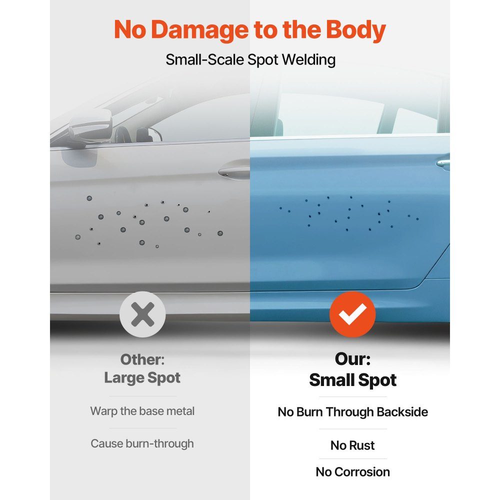 3 KW Body Dent Spotter 7 Modi Automatisches Induktionsschweißen 220 V Dent Spotter Tool 3500 A Dent Puller Punktschweißgerät
