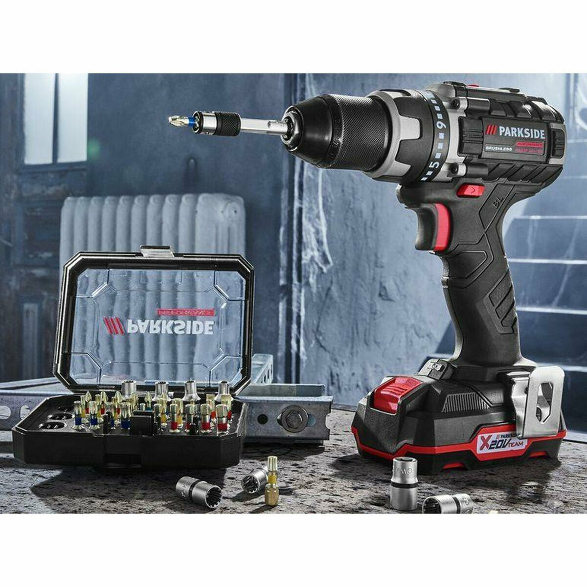 PARKSIDE PERFORMANCE perceuse-visseuse sans fil puissance 20 V PABSP 20 Li B2