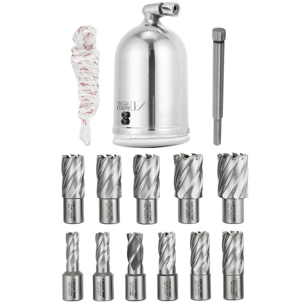 SDT MD40 Magnetbohrmaschine mit 13-teiligem 25,4 mm HSS-Ringschneider-Set
