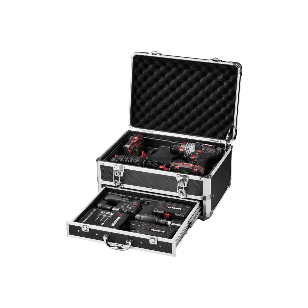 PARKSIDE PERFORMANCE® 20 V cordless impact drill set “PSBSAP 20-Li D4”, with battery and charger