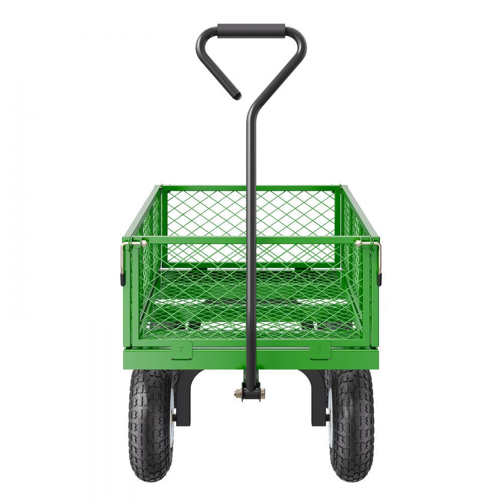 Bollerwagen 408,23 kg, Transportwagen, Gerätewagen, Gartenwagen, Handwagen mit 10 Zoll Bereifung und abnehmbaren Seitenteilen aus Netzgewebe (umwandelbar in eine Plattform) und 180° drehbarem Griff Bollerwagen 408,23 kg, Transportwagen, Gerätewagen, Gartenwagen, Handwagen mit 10 Zoll Bereifung und abnehmbaren Seitenteilen aus Netzgewebe (umwandelbar in eine Plattform) und 180° drehbarem Griff
