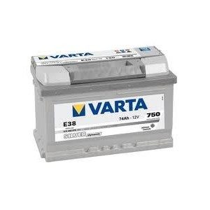 VARTA ARGENT E38 74AH 750A – Art.-Nr. 574402075 – Art.-Nr. HT-47224