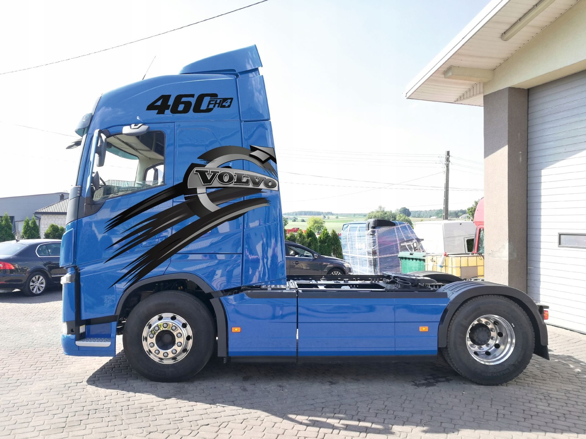 AUFKLEBER Fahrzeugbeschriftung VOLVO LOGO FH 12 13 POLYMERFOLIE Set 3