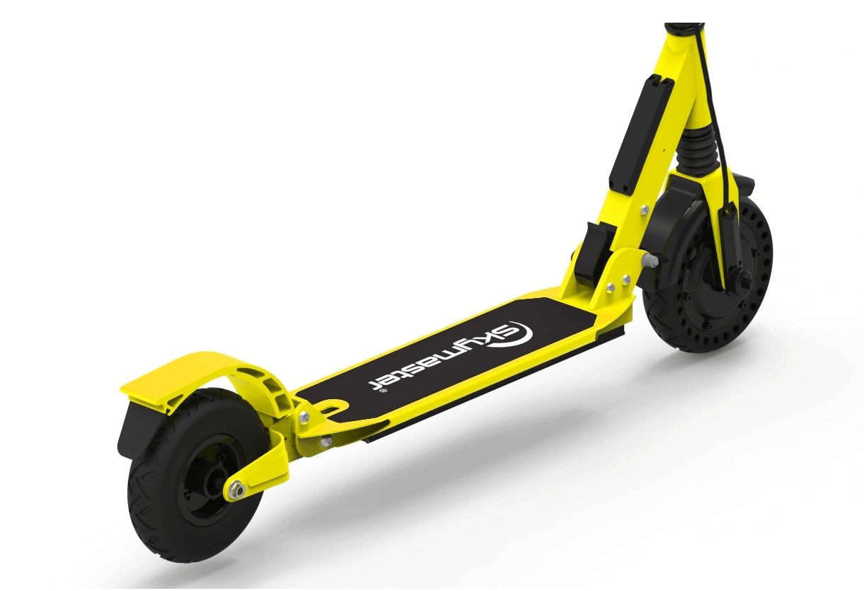 #DAYDEAL# Electric scooter Skymaster yellow complete set
