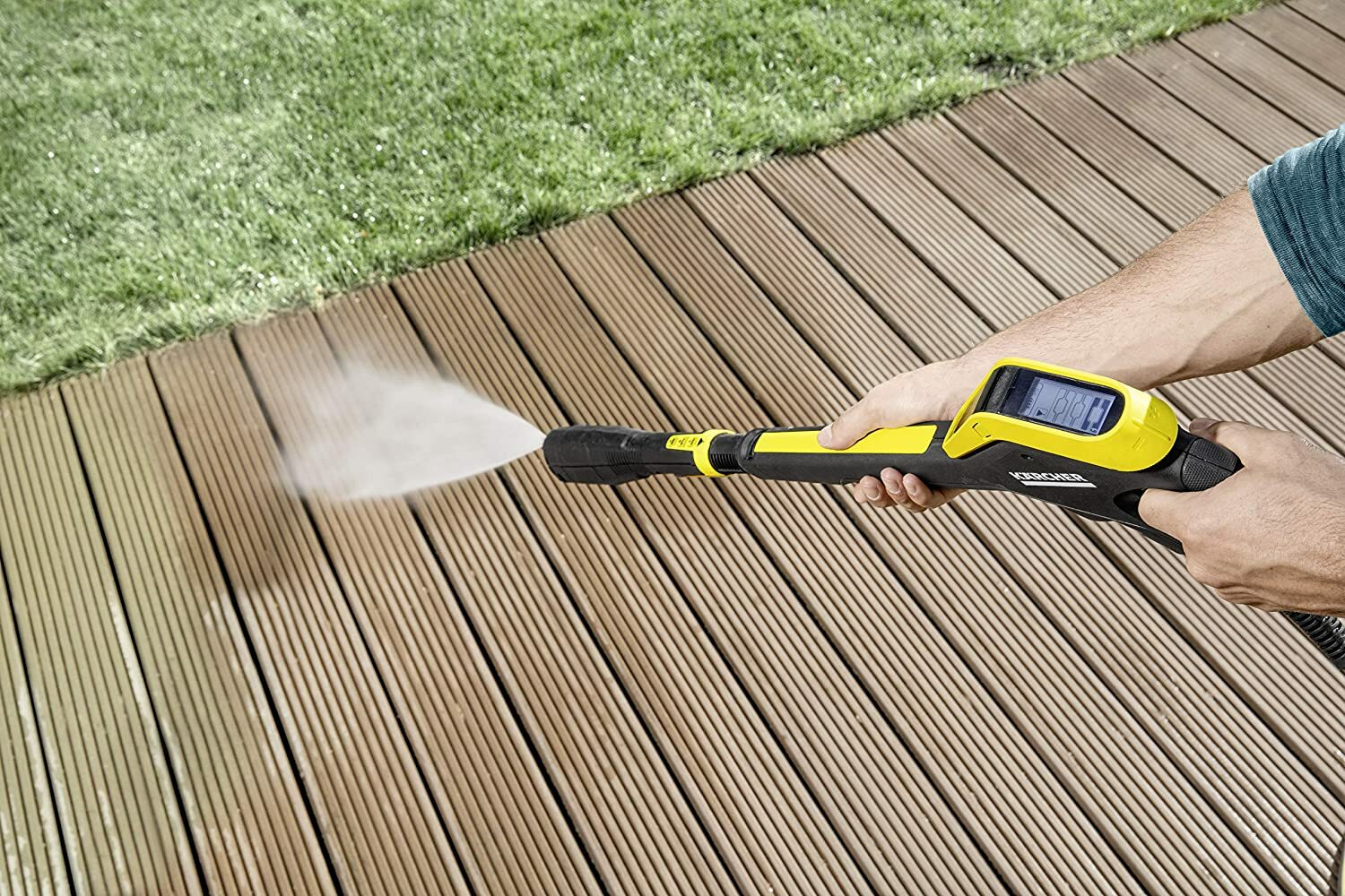 Kärcher high-pressure cleaner K 5 Premium Full Control Plus Home (pressure: 20-145 bar, flow rate: 500 l/h, hose drum, surface cleaner T 350, cleaning agent, 3-in-1 jet lance, Plus Power gun) Kärcher high-pressure cleaner K 5 Premium Full Control Plus Home (pressure: 20-145 bar, flow rate: 500 l/h, hose drum, surface cleaner T 350, cleaning agent, 3-in-1 jet lance, Plus Power gun)