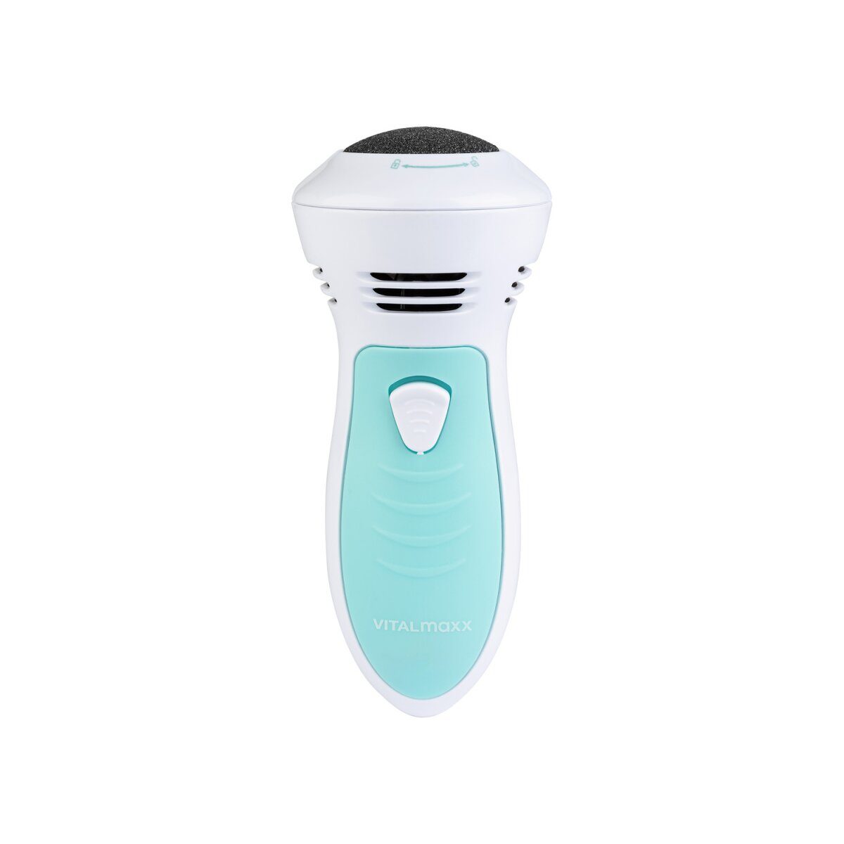 VITALMAXX callus remover, 6 V, with suction function and 2 attachments with suction function
