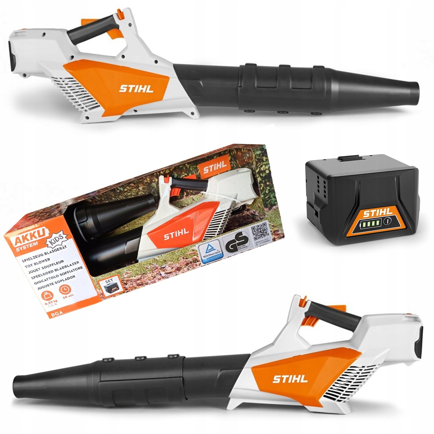 Jouets Enfants Jouets pour enfants Stihl SOUFFLEUR À BATTERIE