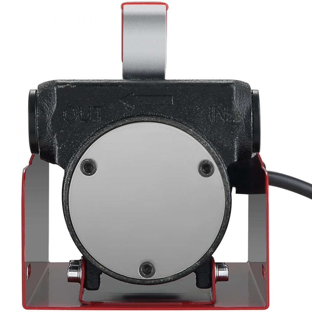 Dieselpumpe, 155 W, Kraftstoffpumpe, Saugpumpe, 1/4 PS, Heizölpumpe, 12 V, 8 m Förderhöhe, 3 m Saughöhe, selbstansaugende Automatikdüse, 4 m Auslassschlauch für Diesel-Kerosin-Transformatoröl